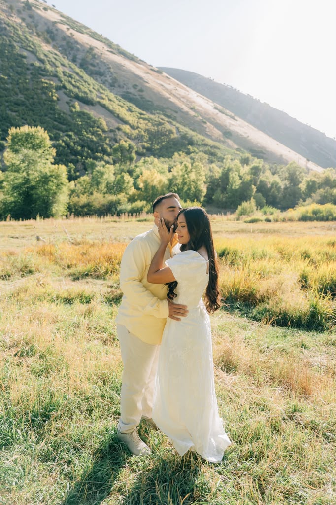 Diego y Valentina juntos en el campo